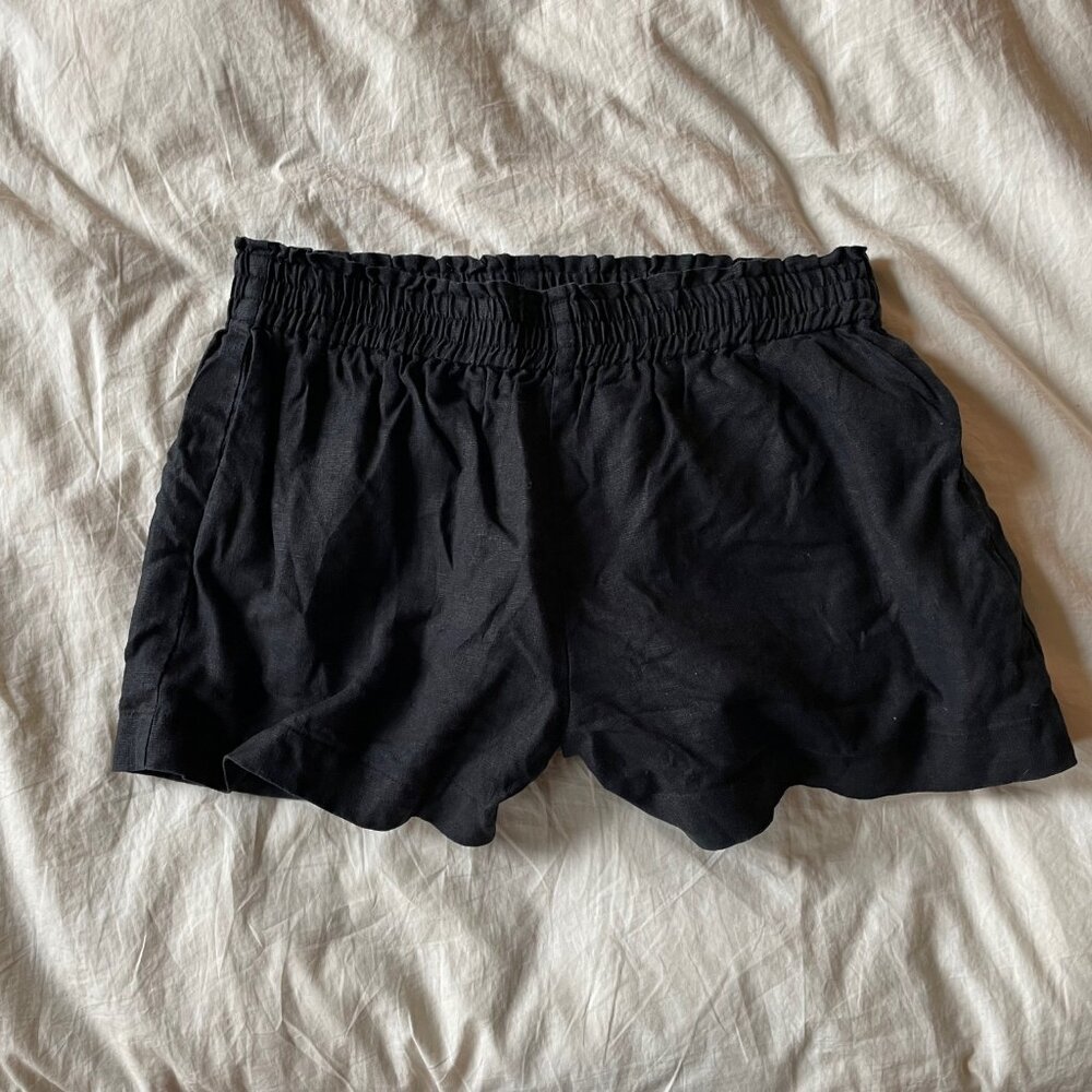 Reformation Mila Linen Shorts Sz M